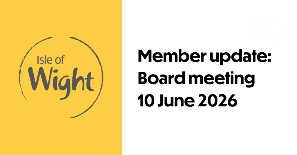 Member Update: Board Meeting, 10 June 2026